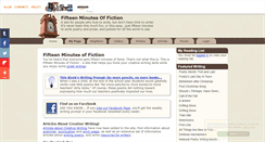 Desktop Screenshot of fifteenminutesoffiction.com